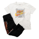 Nike Elevate T-Shirt and Pant Set Anzug 86J507-023 - schwarz