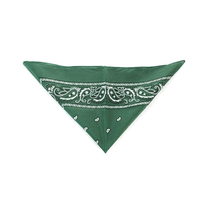 NYC NYC Bandana Tuch aus Baumwolle - Handwäsche bandana-dkgreen-