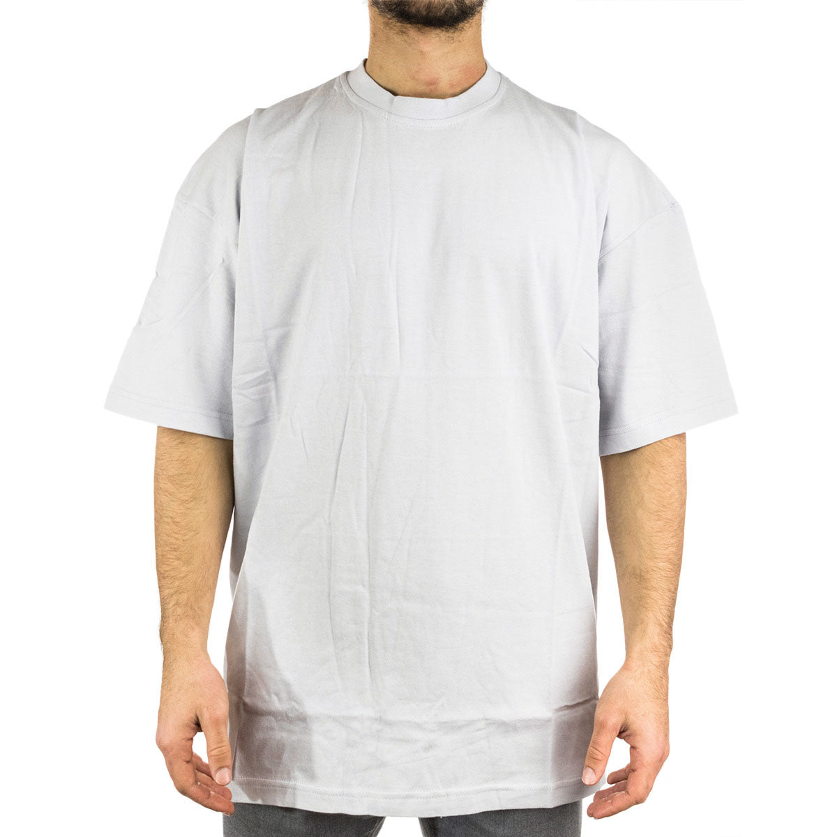 NYC Plain Tee T-Shirt NYCHTS006dhu - steingrau