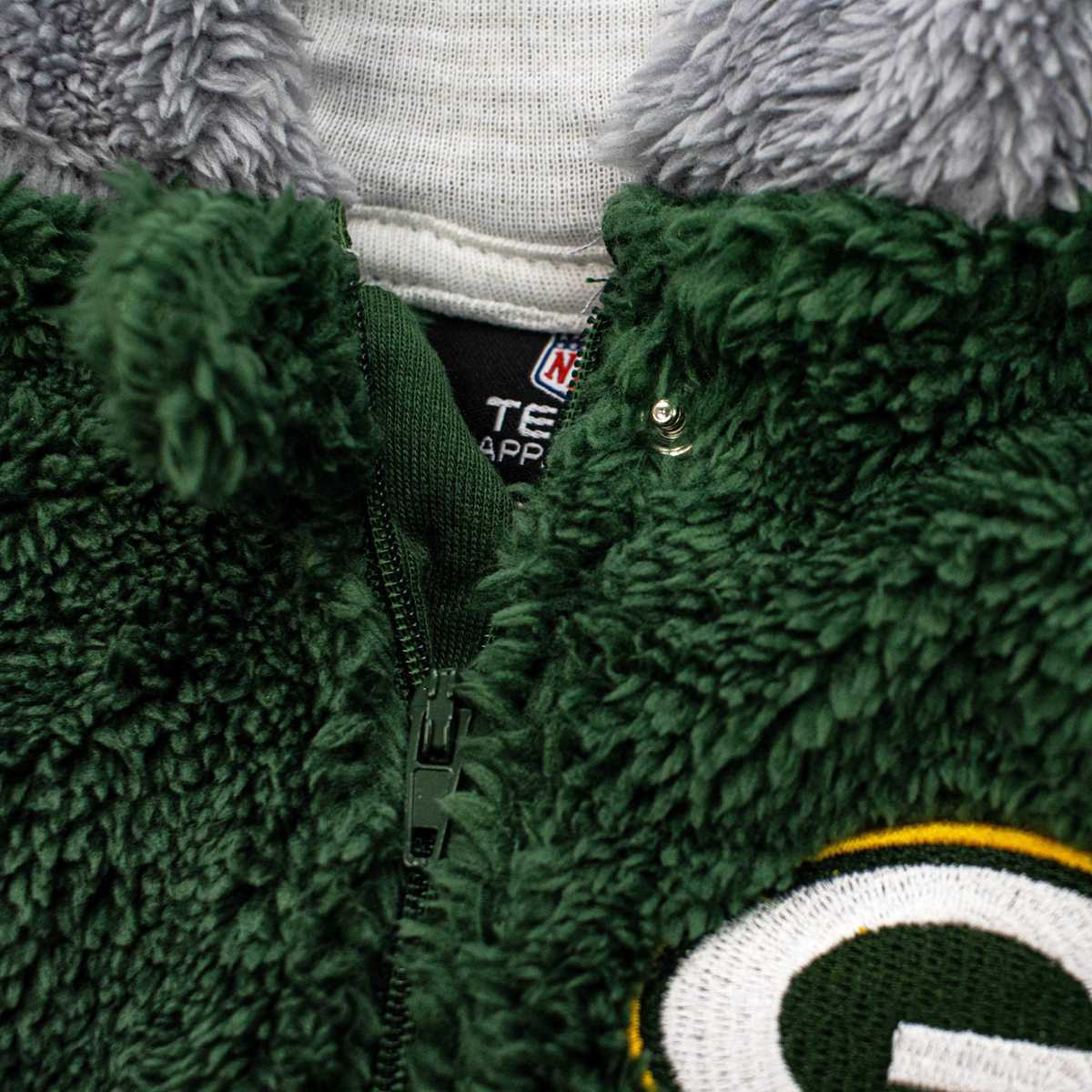 Packers Newborn Game Nap Fleece Bunting