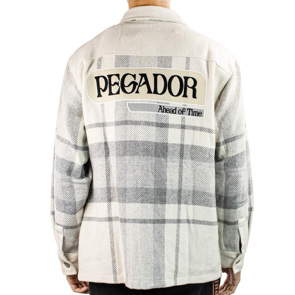 Pegador Flato Logo Embroidery Heavy Flannel Hemd 60237191-