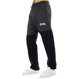 Pegador Bolton Patchwork Wide Sweat Pant Jogging Hose 60049182 - schwarz-grau