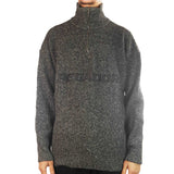 Pegador Delano Halfzip Knit Sweatshirt 60274071 - schwarz meliert