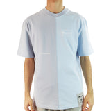 Pegador Acland Oversized Patchwork T-Shirt 60618901 - hellblau