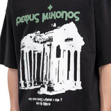 Pequs Office Print T-Shirt 60618111-