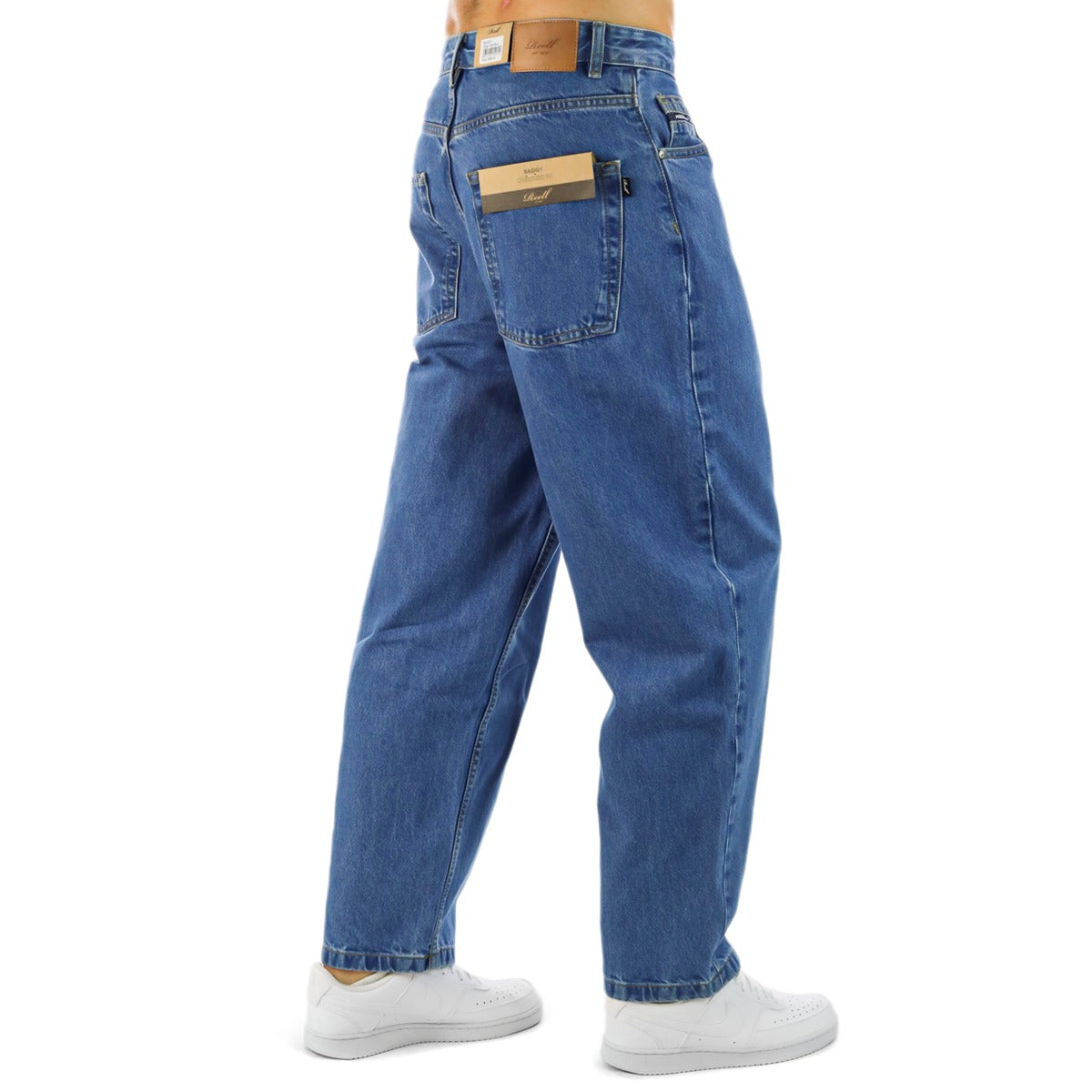 Reell Baggy Jeans 1108-001/01-002 1302 origin mid blue - mittelblau –  Brooklyn Footwear x Fashion