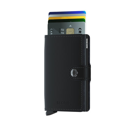 Secrid Miniwallet Matte MM-Black-