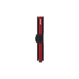 Secrid Miniwallet Matte MM-Black and Red-