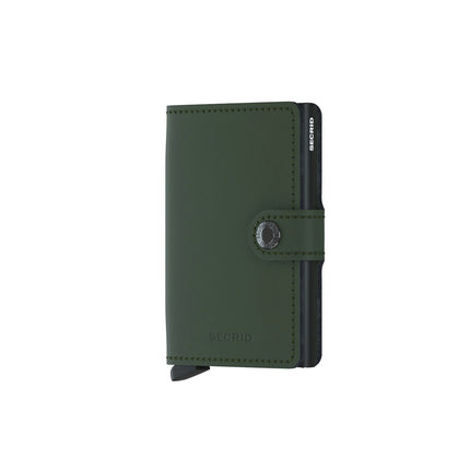 Secrid Miniwallet Matte MM-Green-Black-