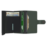 Secrid Miniwallet Matte MM-Green-Black-