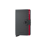 Secrid Miniwallet Cubic MCu-Black-Red-