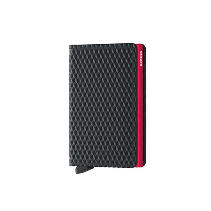 Secrid Slimwallet Cubic SCu-Black-Red-