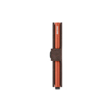 Secrid Miniwallet Optical MOp-Brown-Orange-