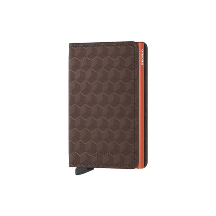 Secrid Slimwallet Optical SOp-Brown-Orange-