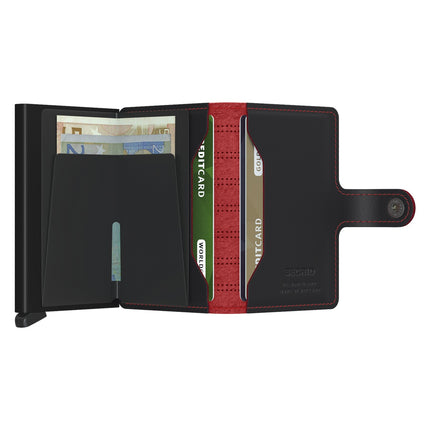 Secrid Miniwallet Fuel MFu-Black-Red-