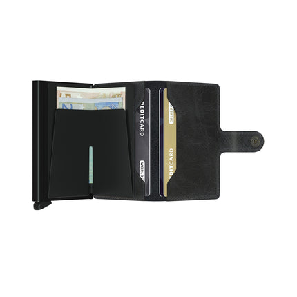 Secrid Miniwallet Vintage MV-Black-