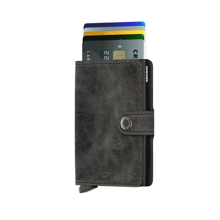 Secrid Miniwallet Vintage MV-Black-