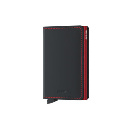 Secrid Slimwallet Matte SM-Black and Red-