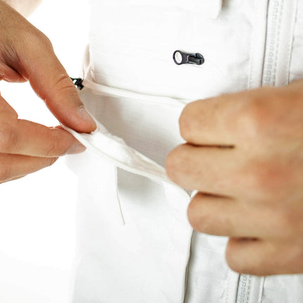 Sixth June Fishing Jacke Weste 4213-WHITE - weiss