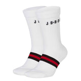 Jordan Legacy Crew 2-Paar Socken SK0025-100 - weiss-schwarz