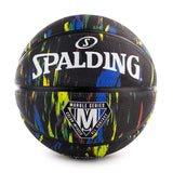 Spalding Marble Multicolor Basketball Größe 7 84398Z - schwarz-bunt