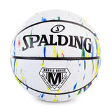 Spalding Marble Multicolor Basketball Größe 7 84397Z - weiss-bunt