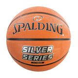 Spalding Silver Series Größe 7 Basketball 84541Z - orange-schwarz-silber