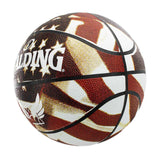 Spalding Trend Stars Stripes Rubber Basketball Größe 7 84571Z-