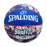 Spalding Rainbow Graffiti Rubber Basketball Größe 7 84377ZBlueRed-