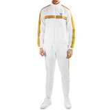 Sergio Tacchini Agave Tracksuit Jogging Anzug 39146-106 - weiss-gold