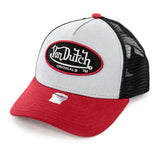 Von Dutch Boston Trucker Cap 7030150 - grau-schwarz-rot