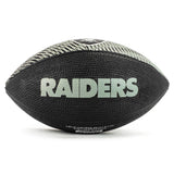 Wilson Las Vegas Raiders NFL Team Tailgate American Football Junior WF4010017XBJR - schwarz-grau