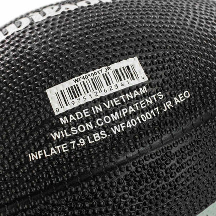 Wilson Las Vegas Raiders NFL Team Tailgate American Football Junior WF4010017XBJR - schwarz-grau