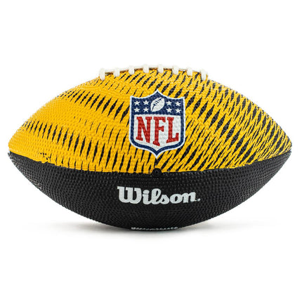 Wilson Pittsburgh Steelers NFL Team Tailgate American Football Junior WF4010027XBJR-