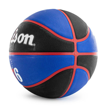Wilson Philadelphia 76ers NBA Team Tribute Basketball Größe 7 WTB1300XBPHI-