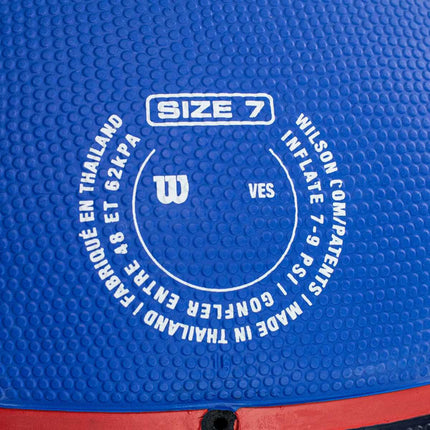 Wilson Philadelphia 76ers NBA Team Tribute Basketball Größe 7 WTB1300XBPHI-