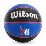 Wilson Philadelphia 76ers NBA Team Tribute Basketball Größe 7 WTB1300XBPHI - blau-weiss-rot