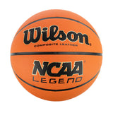 Wilson NCAA Legend Basketball Größe 7 WZ2007601XB7 - orange-schwarz