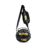Wilson NBA 3 in 1 Basketball Carry Bag Trage Tasche WZ6013001 - schwarz-gold