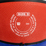 Wilson Junior NBA DRV Light Fam Logo Basketball Größe 5 WZ3013201XB5-