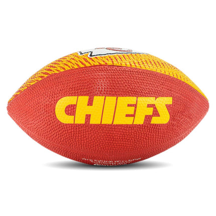 Wilson Kansas City Chiefs NFL Team Tailgate American Football Junior WF4010016XBJR-