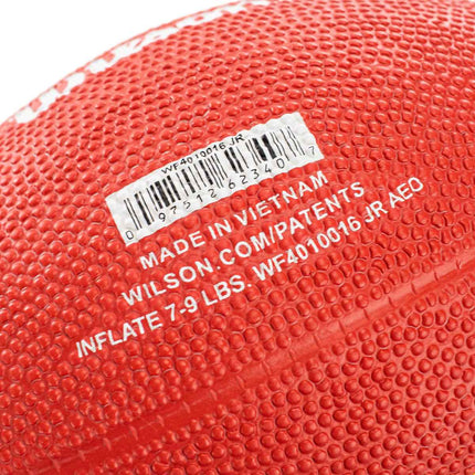 Wilson Kansas City Chiefs NFL Team Tailgate American Football Junior WF4010016XBJR-