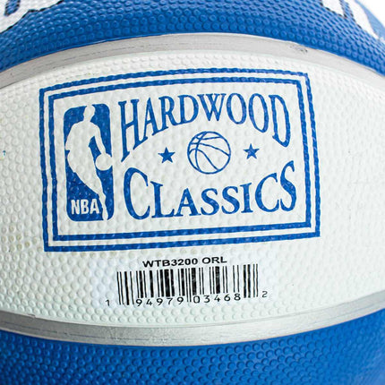 Wilson Orlando Magic NBA Team Retro Mini Basketball Größe 3 WTB3200XBORL-