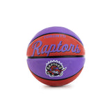 Wilson Toronto Raptors NBA Team Retro Mini Basketball Größe 3 WTB3200XBTOR-