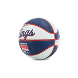 Wilson Sacramento Kings NBA Team Retro Mini Basketball Größe 3 WTB3200XBSAC-