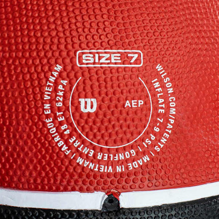 Wilson Chicago Bulls NBA Team Tribute Basketball Größe 7 WTB1300XBCHI-