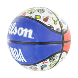 Wilson NBA All Team Basketball Größe 7 WTB1301XBNBA - weiss-blau-rot