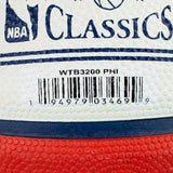 Wilson Philadelphia 76ers NBA Team Retro Mini Basketball Größe 3 WTB3200XBPHI-