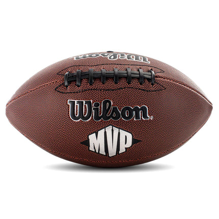 Wilson MVP Offical NFL Football (Gr. 9) American Football WTF1411XB - brown-black-silver