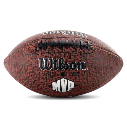 Wilson MVP Offical NFL Football (Gr. 9) American Football WTF1411XB - brown-black-silver